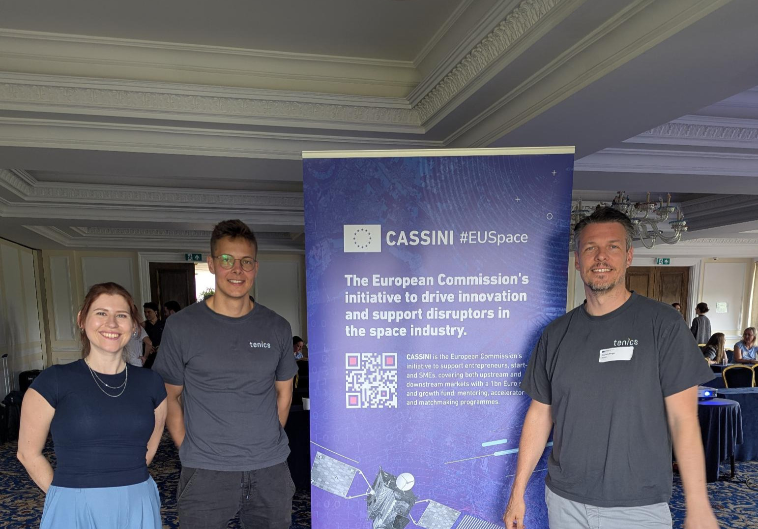 We're in: tenics joins the CASSINI accelerator